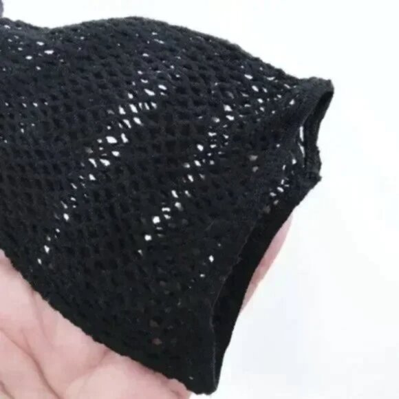 Frederick's of Hollywood VintageFishnet Bodysuit Black S, M - Picture 8 of 8